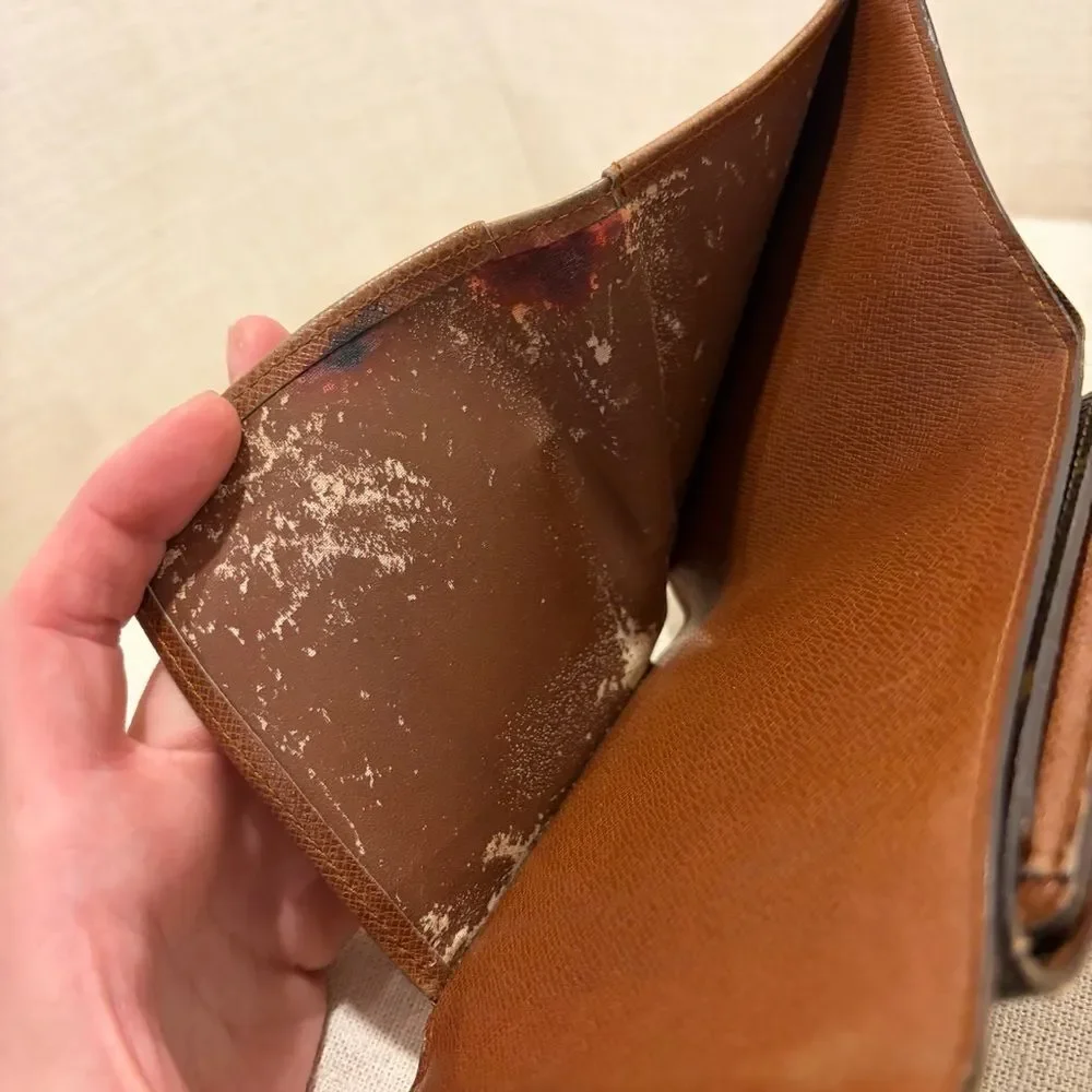 Louis Vuitton Portefeuille Trifold Wallet - Vintage Monogram Canvas